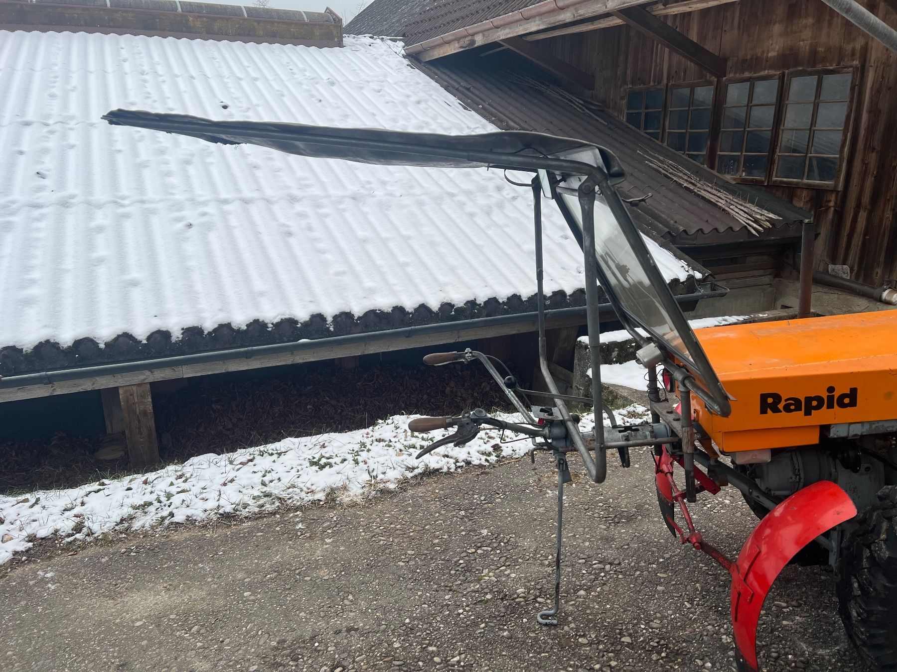 Rapid Trattori: Leichtverdeck passend zu Rapid Spezial – Usato da Oensingen venduto da alpenvogel92 5