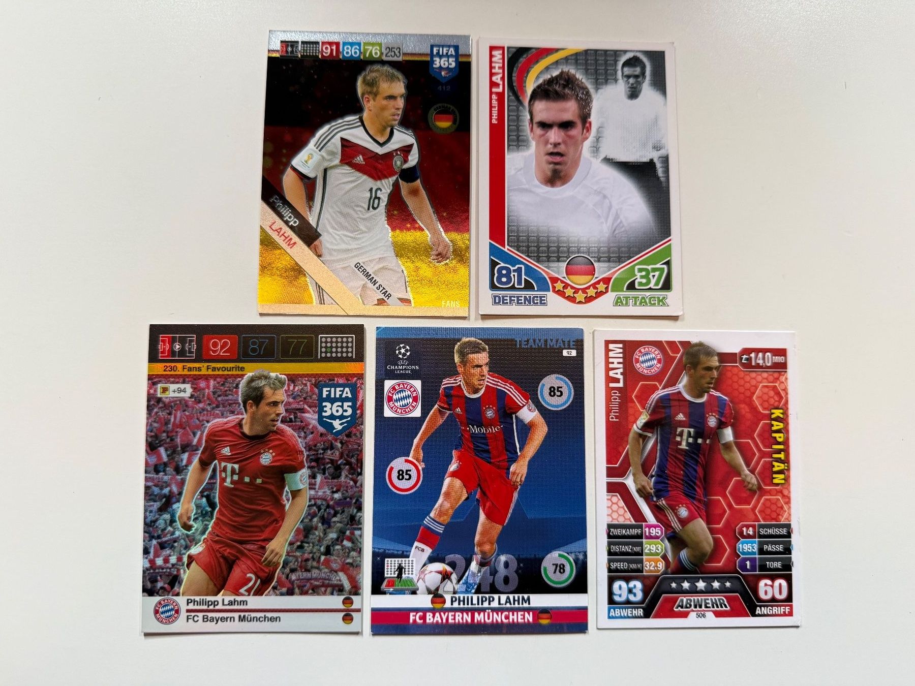 Panini Carte collezionabili: FC Bayern München Panini Karten – Usato da Zürich venduto da sta_hy6y 4