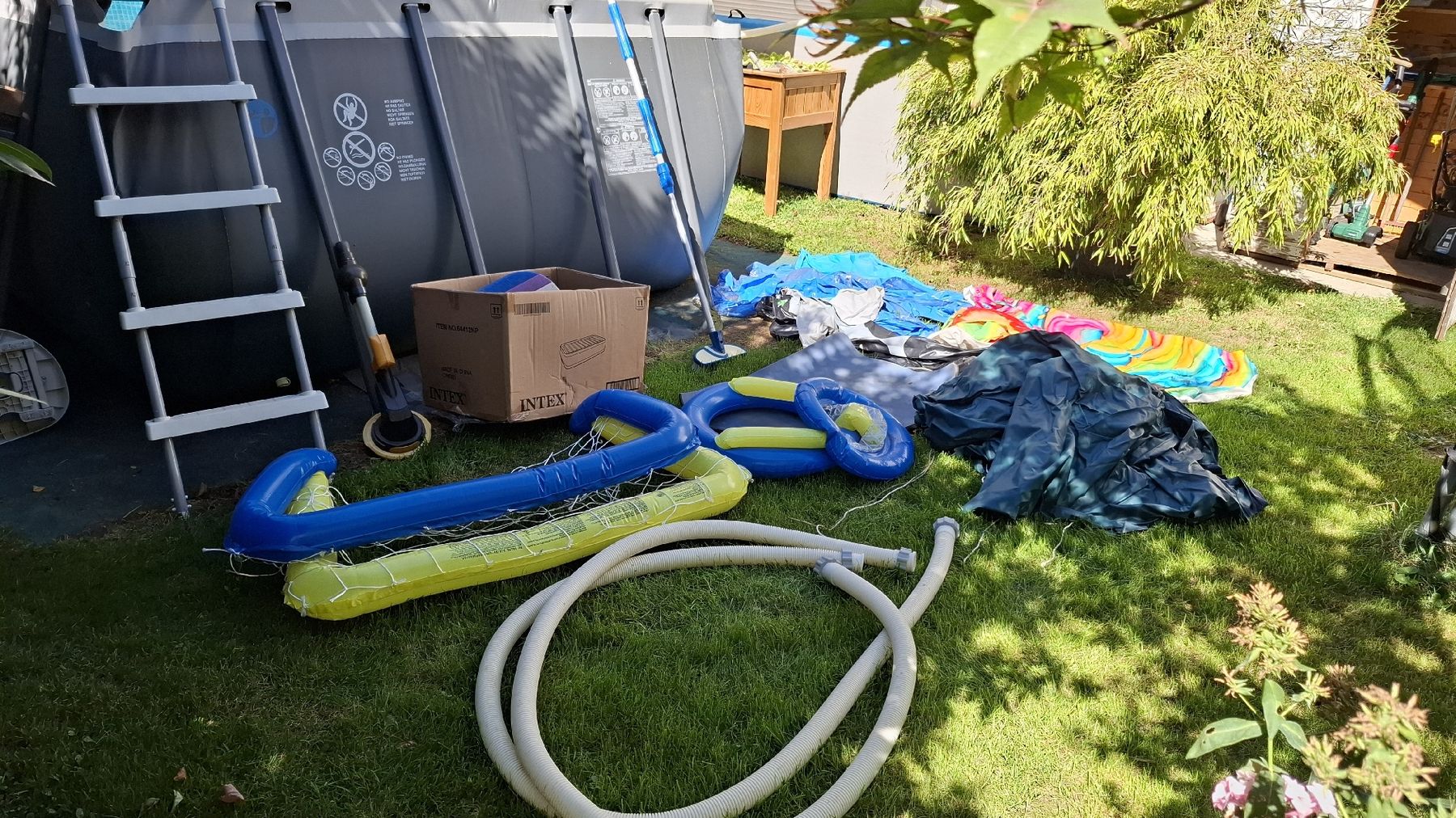 Intex Piscine: Aussenpoolanlage komplett – Usato da Künten venduto da Rocchi71 9