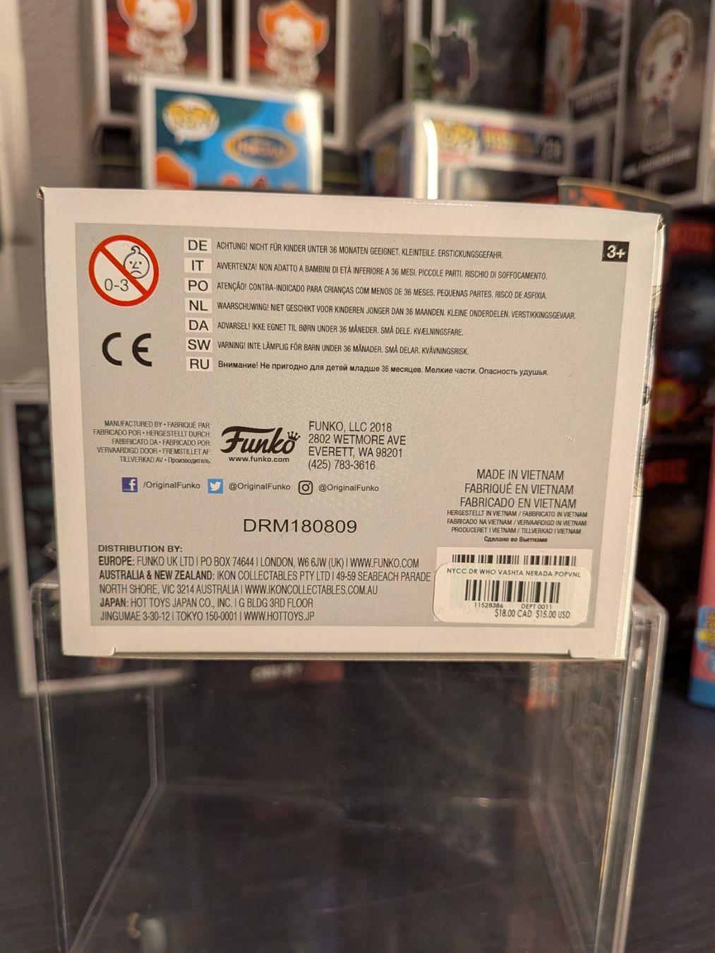 Funko Statuette: Funko Pop! Vashta Nerada #709 GITD Fall Conv. – Nuovo e nell'imballaggio originale da Schafisheim venduto da qay02 5