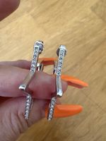 Ohrringe Sternenform Guess Silber Damen 925 guter Zustand