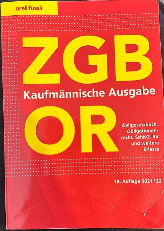 Livres: ZGB und OR – D'occasion à Birsfelden par jes_5r8c