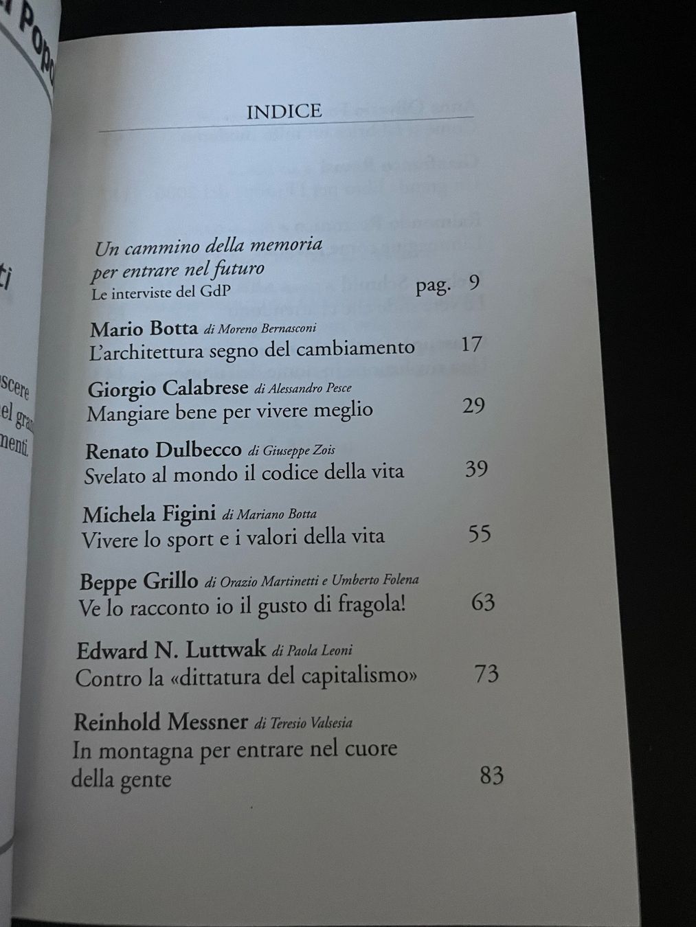 Libri: Parole allo specchio. Dodici protagonisti si raccontano – Usato da Minusio venduto da jas_ry5h 3