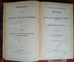 Ulfilas - gotische Sprache, Grammatik und Wörterbuch, 1878
