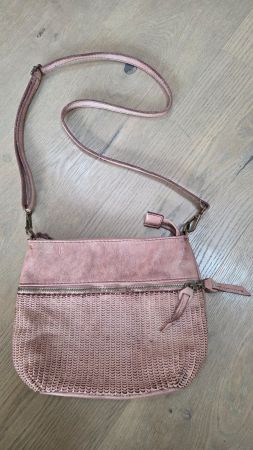 Ledertasche rosa