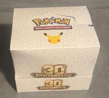 Display Duopack Blister 30 ans Anniversaire Pokemon Français