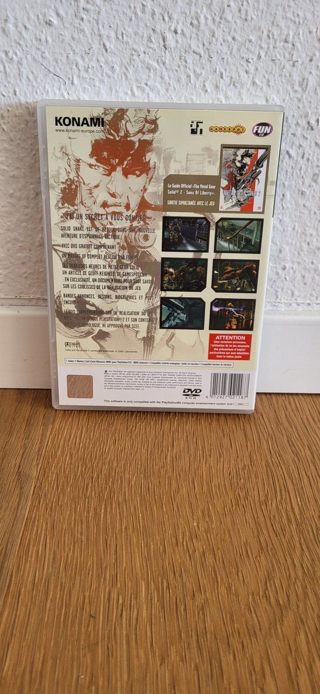 Sony Giochi: PS2 - Metal Gear Solid 2 Sons of Liberty – Usato da Münsingen venduto da DigitaleSpielecke 1