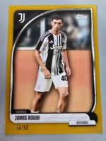 JONAS ROUHI 2025-26 Topps Juventus Team Set Gold/50 ab 1.-