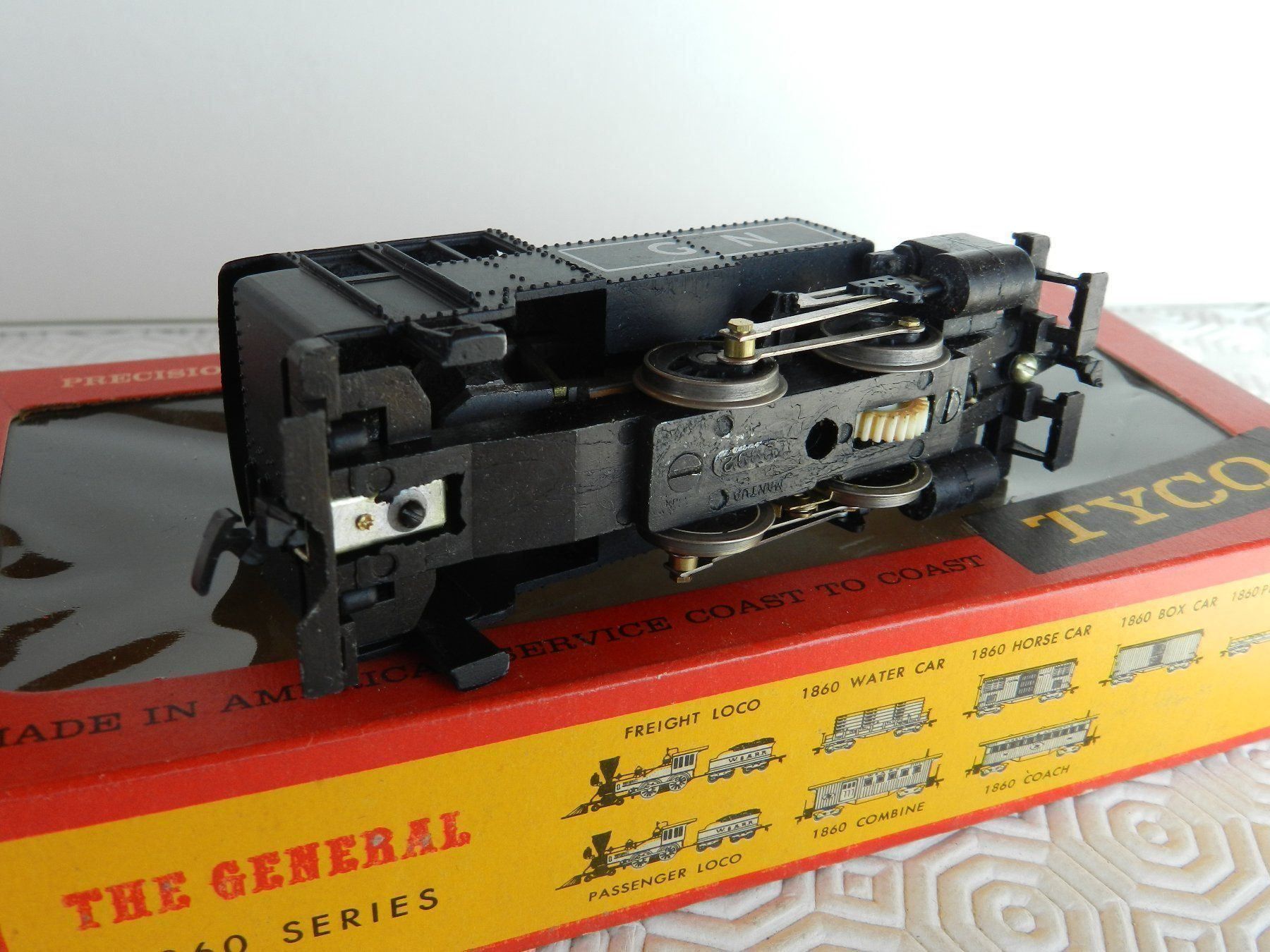 Tyco Modellini di ferrovie: H0 DC TYCO Tenderdampflok Booster GN – Usato da Arzier-Le Muids venduto da elocin83 5