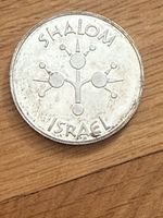 Israel Shalom Woche Basel Gedenkmünze 1968 Silber 900