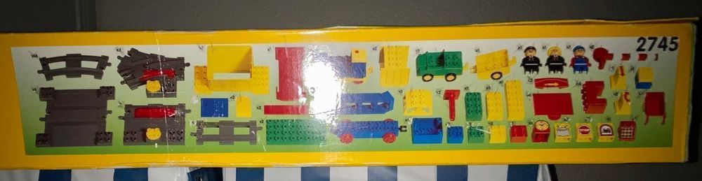 LEGO duplo Deluxe Electric Train Set 2745 jeu de construction