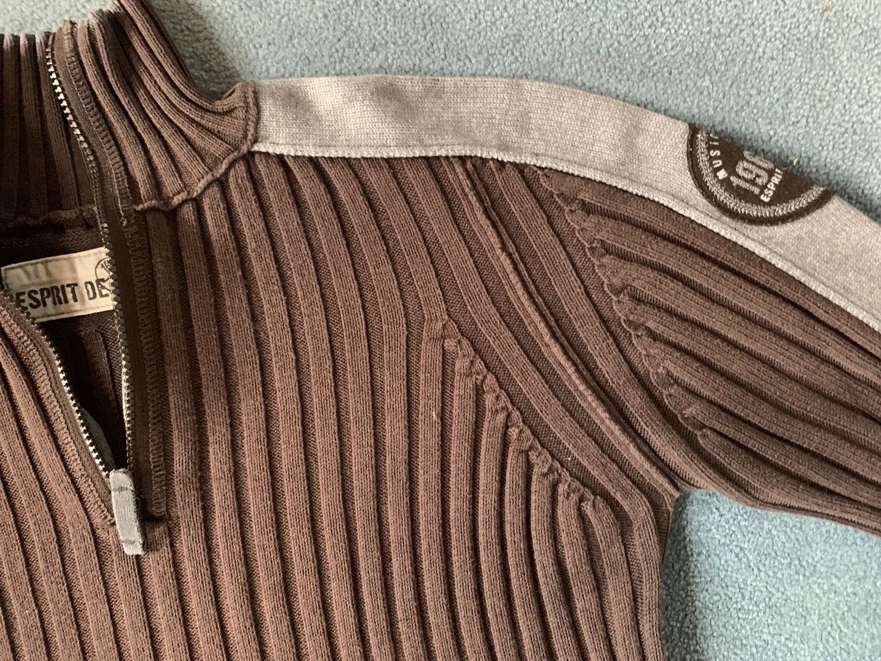 Esprit Pullover & Sweatshirts: ESPRIT, Strickpullover Feinripp mit Reissverschluss, S – Gebraucht aus Wiesendangen von Babalegi 2