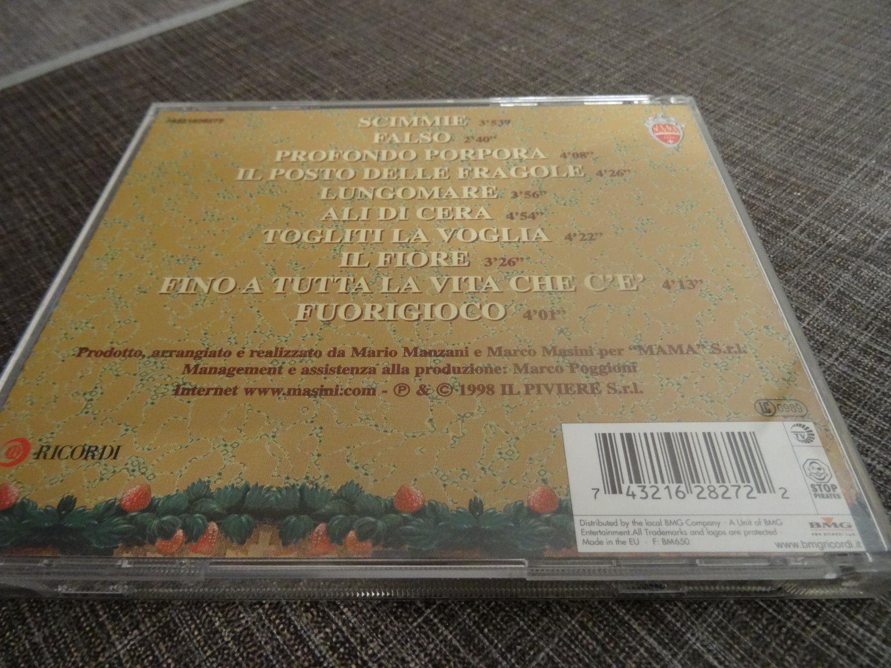 CD: Masini - Scimmie CD – Usato da Olten venduto da Disc-Ausverkauf 1