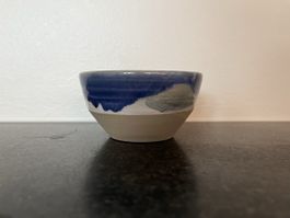Schale Keramik blau/türkis