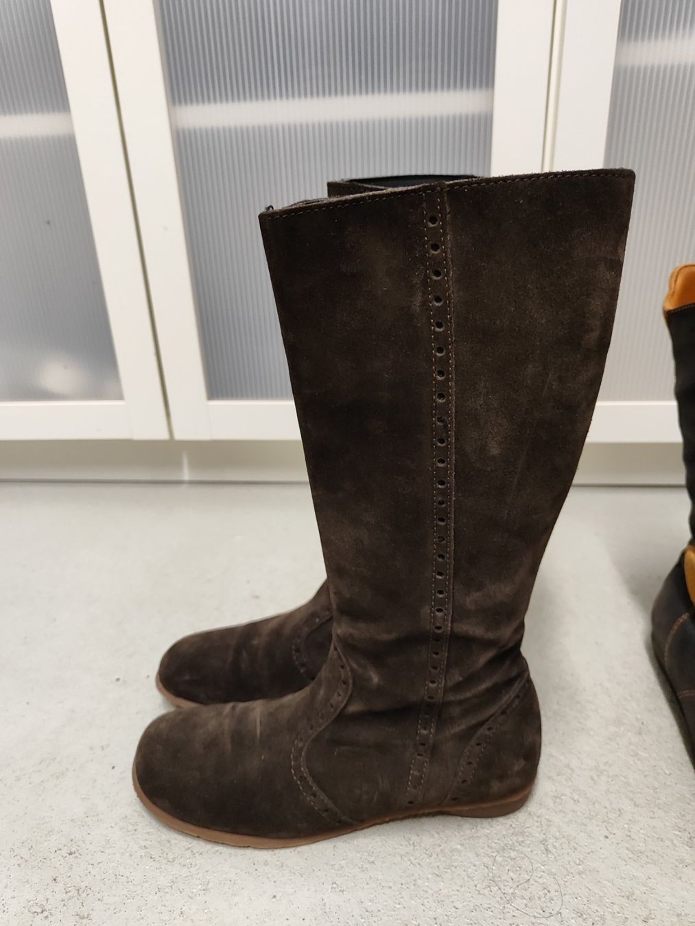 Scarpe da donna: Damen Stiefel aus Wildleder. – Usato da Ruetihof venduto da Sunny-Summer 3