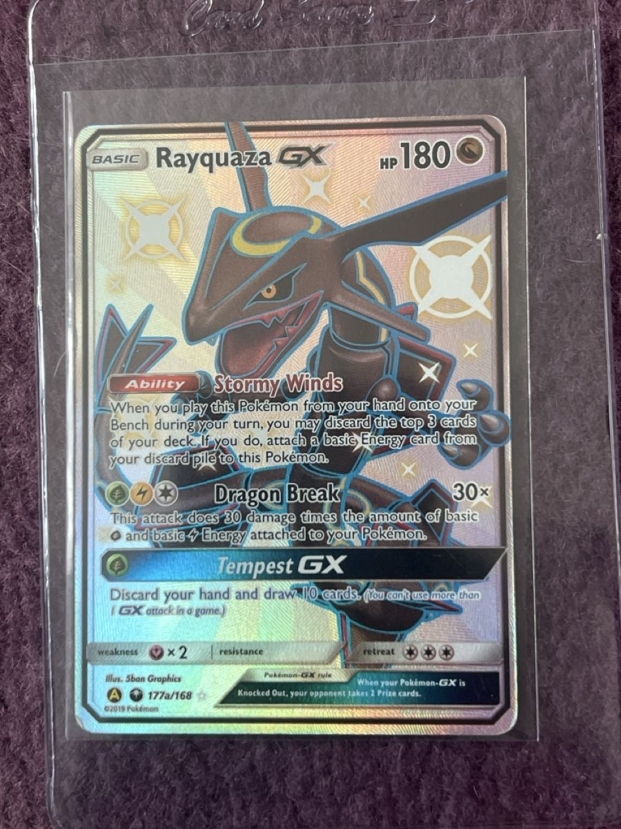 Pokémon Sammelbilder & Trading cards: Rayquaza GX Fullart – Neu (gemäss Beschreibung) aus Zollikofen von EliaHartmann1999