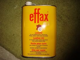 Lederöl Glattleder EFFAX 2 Kanister a 1000ml Made in Germany