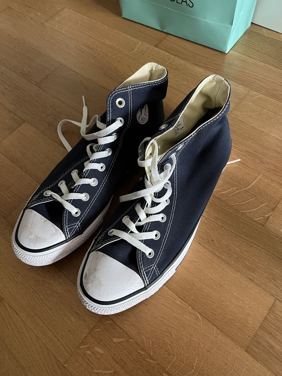 Converse Scarpe da uomo: Converse All Star High, Dunkelblau, Grösse 44.5 – Usato da Zürich venduto da stu_2vvt