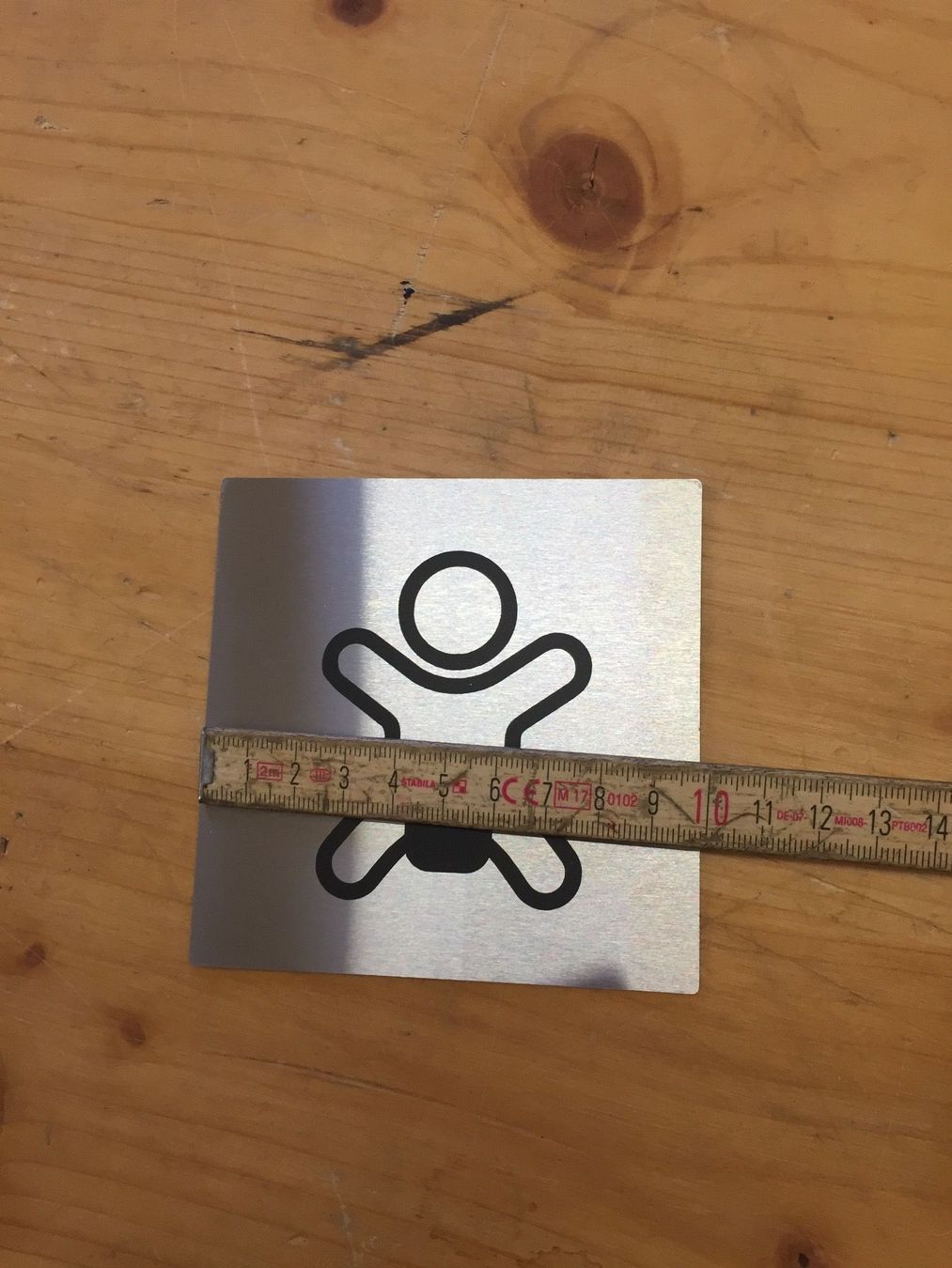 Fasciatoi & Accessori: Wickeltisch - Schild – Usato da Spiez venduto da hinbieger 2