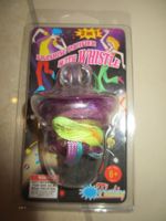 Blinkender Party-Schnuller mit Pfeife, neu