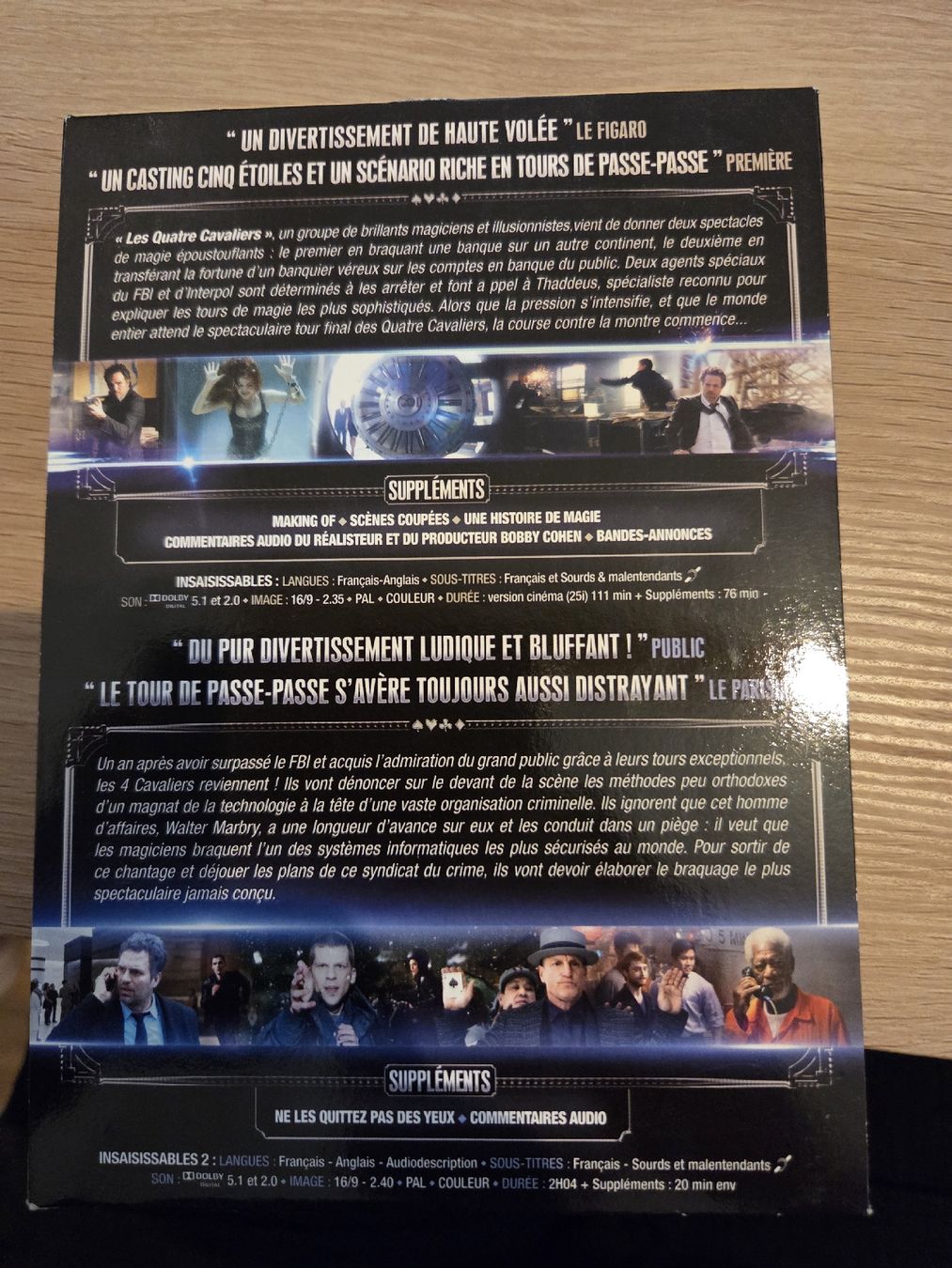 Tutti i DVDs: DVD Insaisissable 1+2 – Usato da Tramelan venduto da mic_5lzm 1