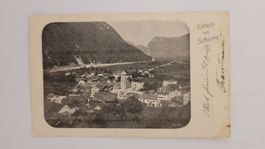 Gruss aus Schiers echt Foto R3