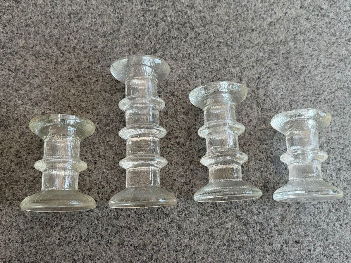 Iittala Portacandele: Vintage ittala Design Kerzenständer set 4 stk – Usato da Deitingen venduto da Himhip 3