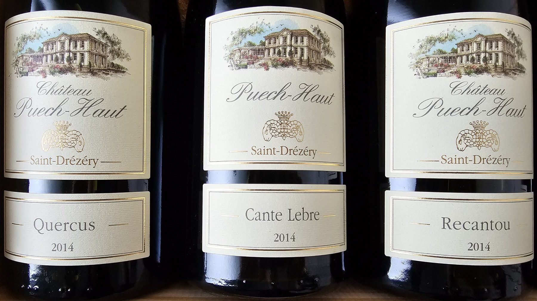 Vino: Weinkiste Château Puech-Haut – Nuovo e nell'imballaggio originale da Lostorf venduto da Amistele 1