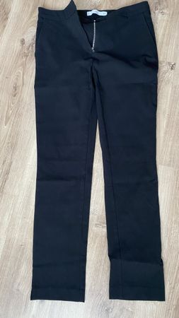 Schwarze Mango Hose 40