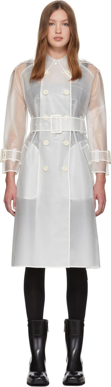 Cappotti: Alexa Chung transparent raincoat, Size S – Nuovo (secondo la descrizione) da Luzern venduto da tan_v9x5 1