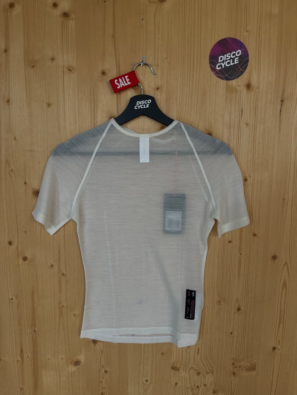 Rapha Canottiere & Pantaloni: % Rapha - Men's Merino Mesh Base Layer - White XS – Nuovo e nell'imballaggio originale da Bern venduto da Disco_Cycle