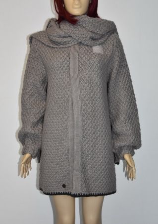 G-Star RAW Damen Mantel Strickjacke warm Cardigan/grau/S/NEU