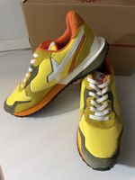 Baskets W6YZ NICK-UNI Suede/Nylon Jaune Militaire Taille 44