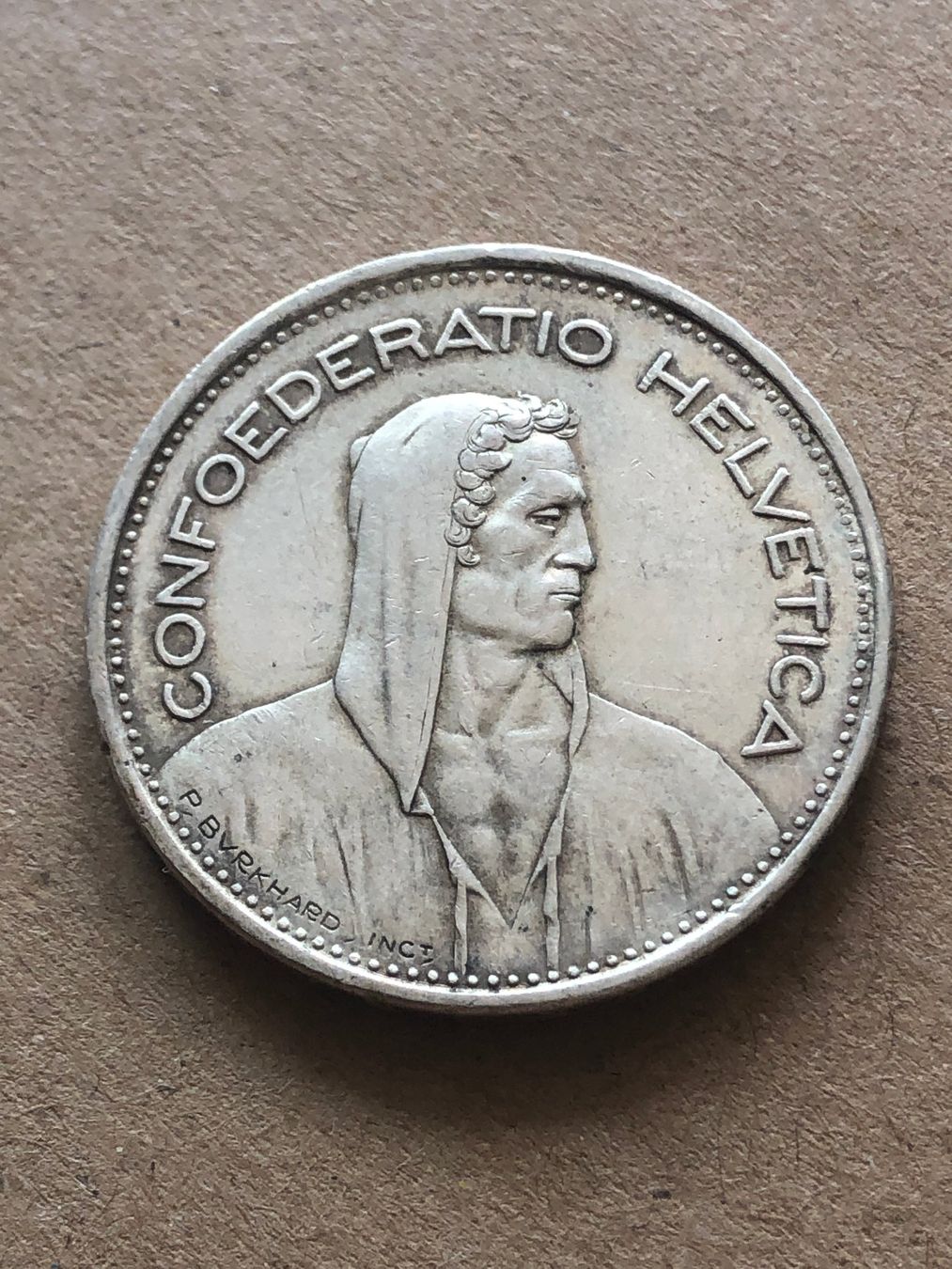 Tutti le monete: 5 Fr. 1948 – Usato da Schötz venduto da Odpa 1