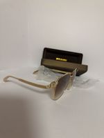Bulgari Sonnenbrille Gold Braun Top Zustand!