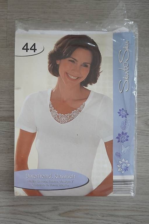Altra biancheria intima: Damen Unterleibchen weiss NEU Gr. 44 – Usato da Winterthur venduto da RPeter