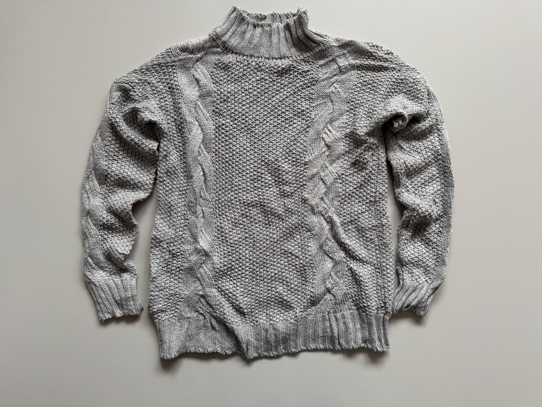 Maglioni & Felpe: Watabejk cable knit pullover MEN Sz L made in Korea – Usato da Neuchâtel venduto da _Easy_to_Find_