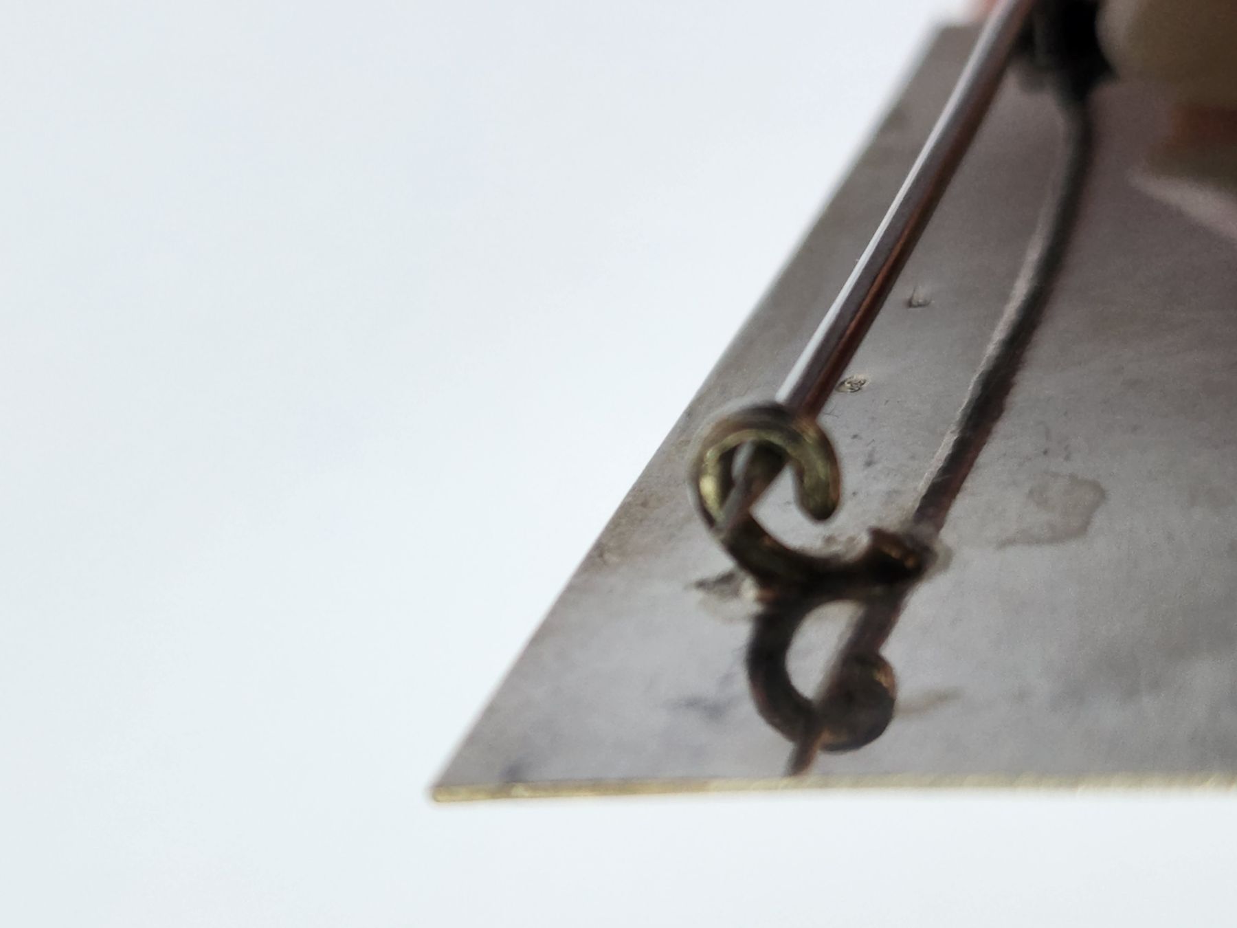 Spille & Fermagli: Vintage Brosche mit Monogramm - 800 Silber – Usato da St. Gallen venduto da GIULESGG 4