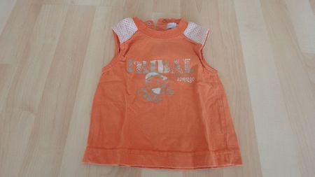 Sleeveless oranges Shirt Gr 6Mte