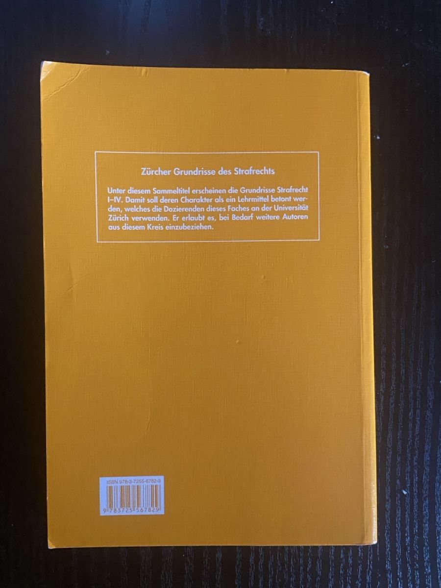 Libri: Strafrecht I (Donatsch/Tag) – Usato da Aarburg venduto da _edwina_ 1