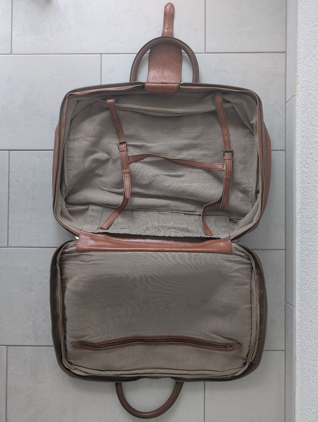 Borse: Vintage MÄRZ Leder Reisetasche – Usato da Thalwil venduto da sultan03 6