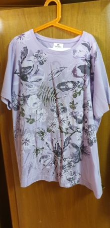 T-Shirt lila Damen M