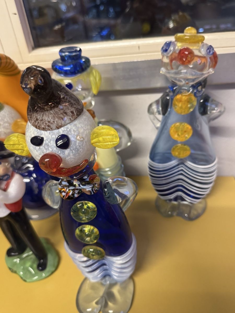 Sculture & Statue: Glas Skulpturen 8 stk.  – Usato da Schlieren venduto da Freundlich02 6
