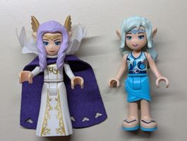 Lego Minifiguren elf011 Skyra & elf002 Naida Riverheart