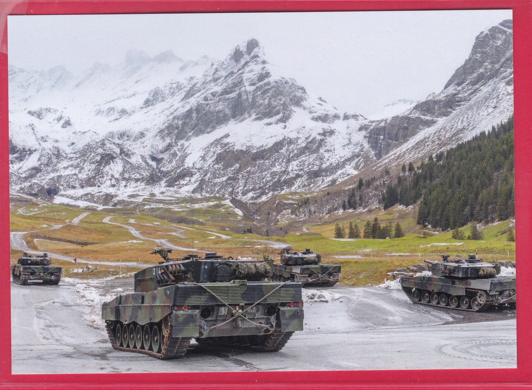 Ansichtskarten: PANZER 87 LEOPARD WE – Gebraucht aus Oberrieden von Gebirgsstelze