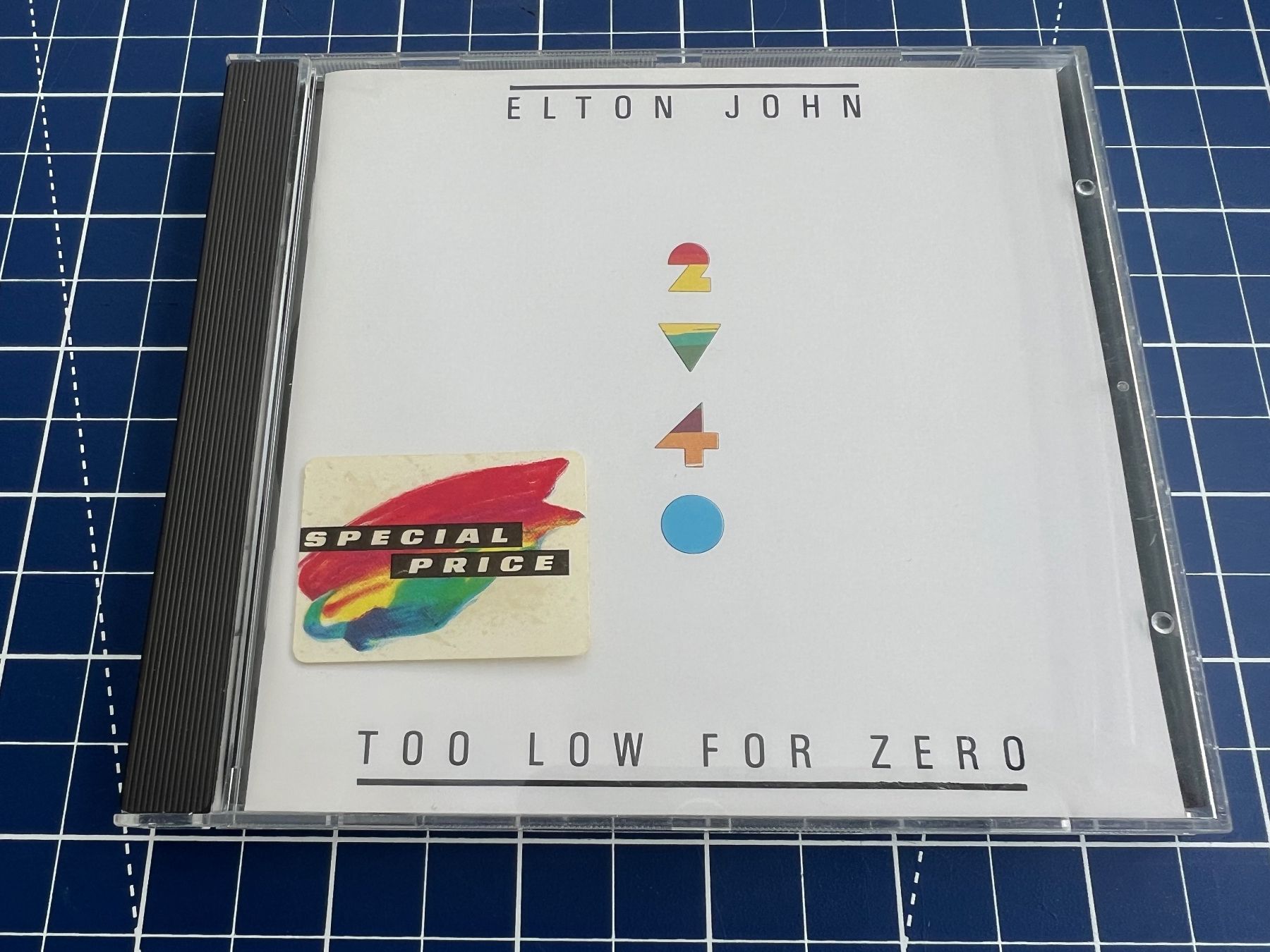 CDs: Elton John – Too Low For Zero – Gebraucht aus st.gallen von sophiephie