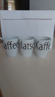 3 Espressotassen Kaffeeklatsch Leonardo