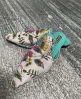Hand made Floral Mules - Size 37 - New Condition!