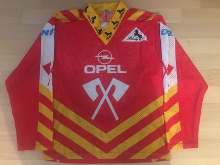 ORIGINAL EHC BIEL TRIKOT BIENNE MAILLOT BLACKY HOCKEY XS