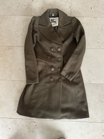 Burberry Damen Wollmantel, Gr. 38